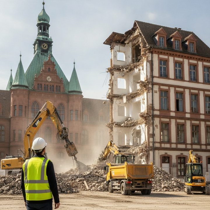 Démolition bâtiment professionnelle : arbitrer les bons choix à Mulhouse