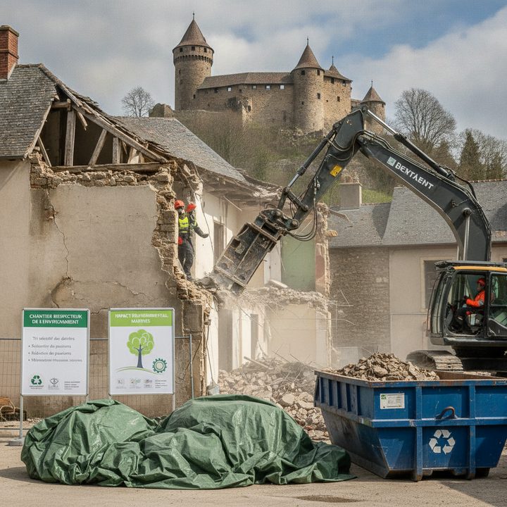 Impact environnemental démolition : un enjeu majeur à Ferrette