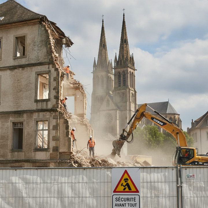 Sécurité chantier démolition à Altkirch : guide pratique pour prévenir les risques