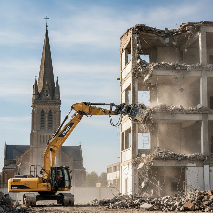 Techniques de démolition de bâtiment à Wittelsheim : le guide pratique